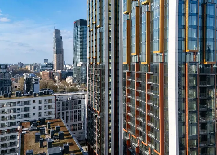 Апартаменты Towarowa Towers Skyline Варшава